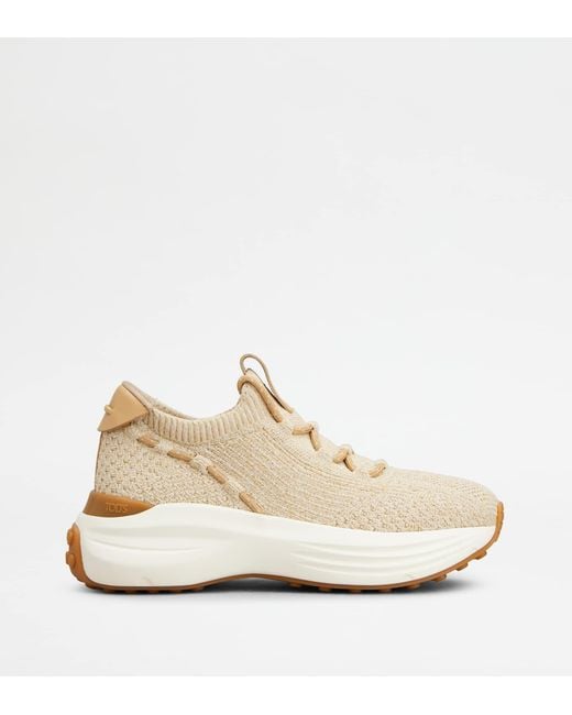 Tod's Natural Sock Sneakers