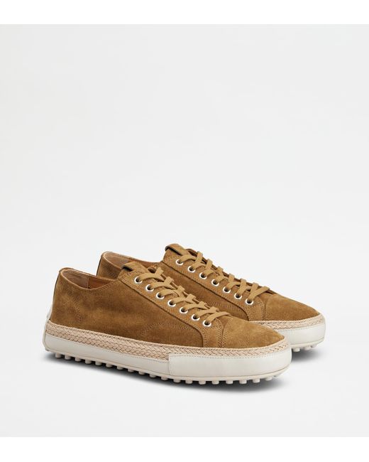 Tod's Brown Sneakers for men