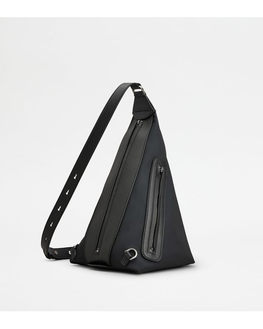 Tod's Black Single-Shoulder Backpack for men