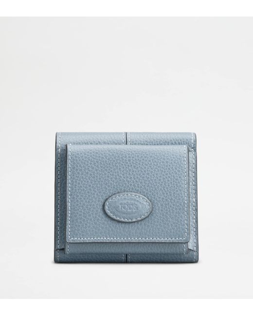 Tod's Blue Wallet