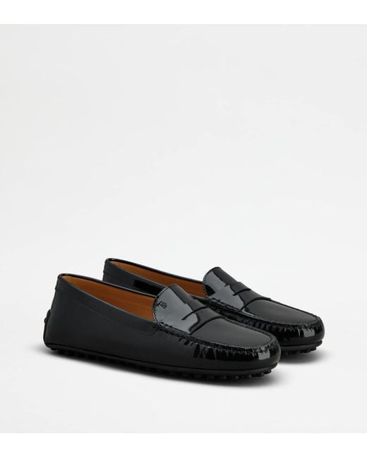 Tod's Black City Gommino Loafers