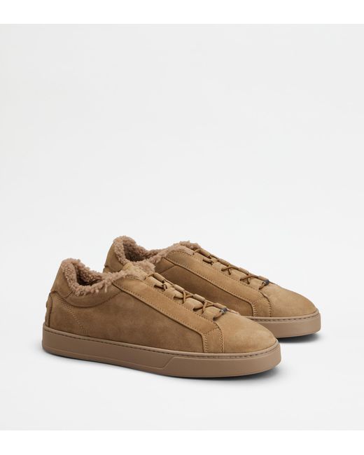 Tod's Brown Sneakers for men