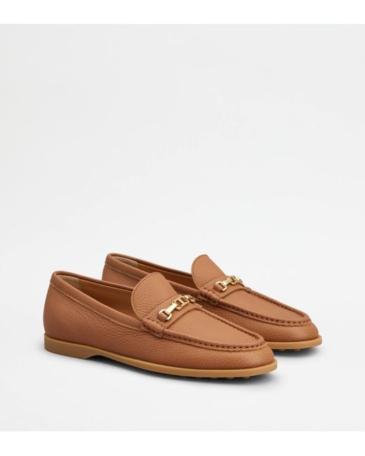 Tod's Brown Loafers