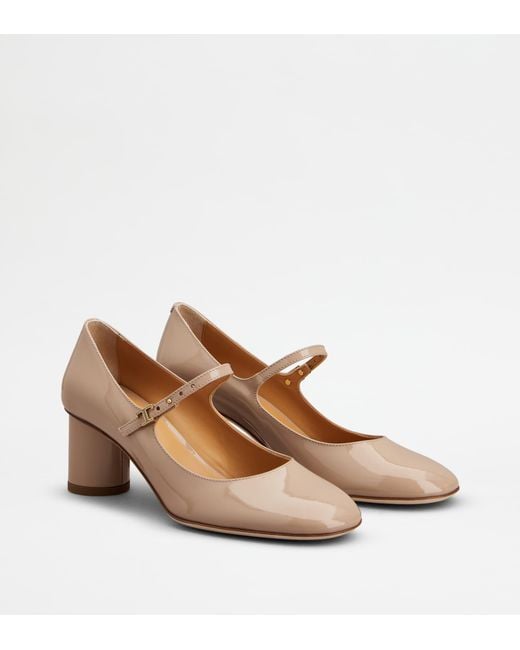 Tod's Natural Mary Janes