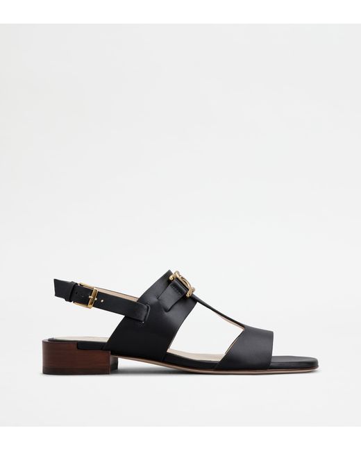 Tod's Multicolor Kate Sandals In Leather