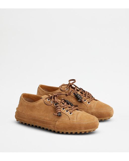Tod's Brown Sneakers