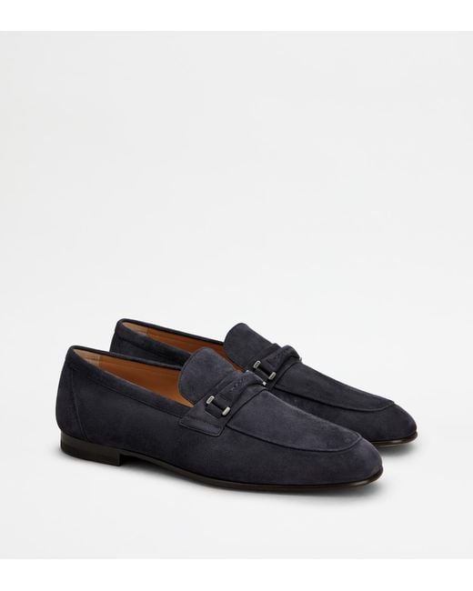 Tod's Blue Loafers for men