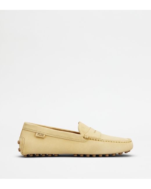 Tod's Natural Gommino Loafers
