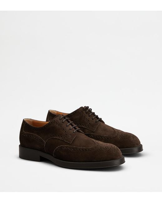 Tod's Brown Lace-Ups for men