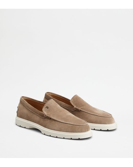 Tod's Natural Slipper Loafers for men