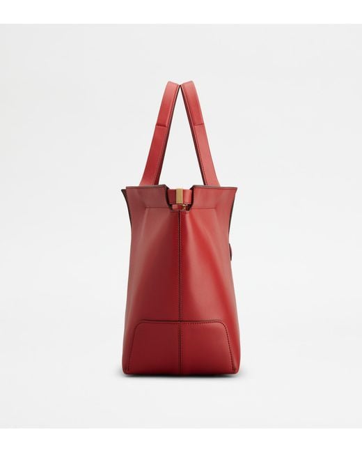 Di Bag Folio di Tod's in Red