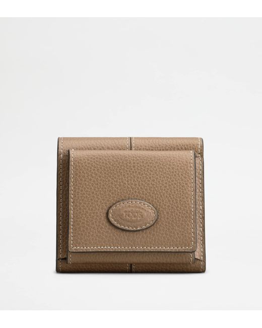 Tod's Natural Wallet