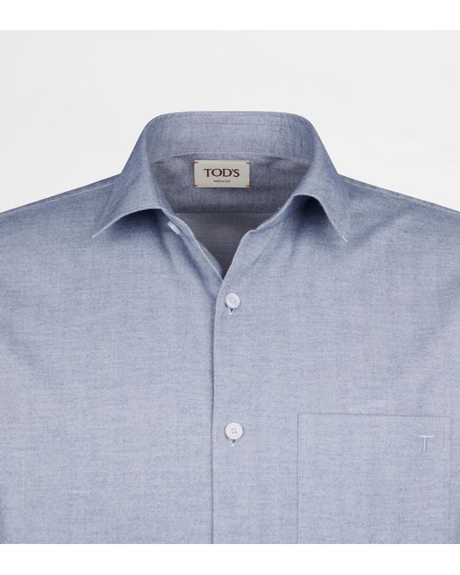 Tod's Blue Shirt for men