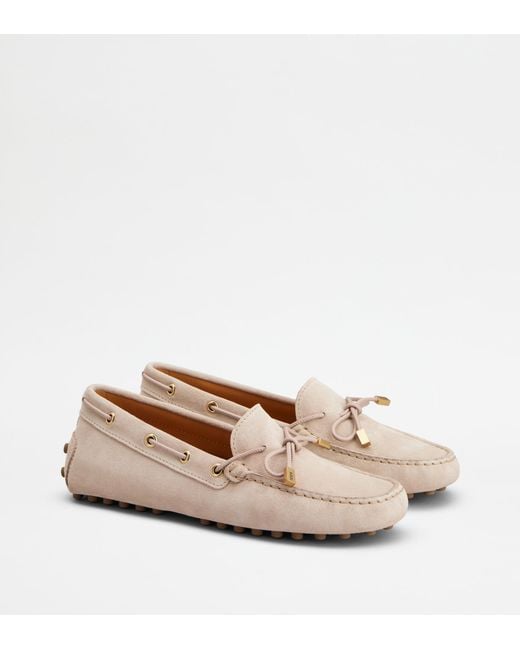Tod's Natural Gommino Loafers