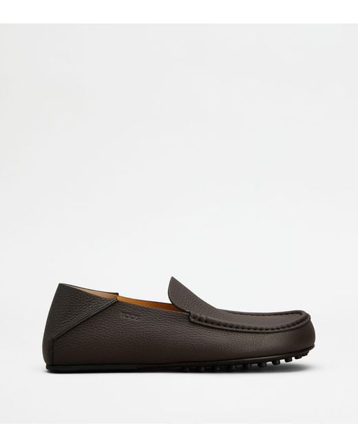 Tod's Black Slipper Loafers for men