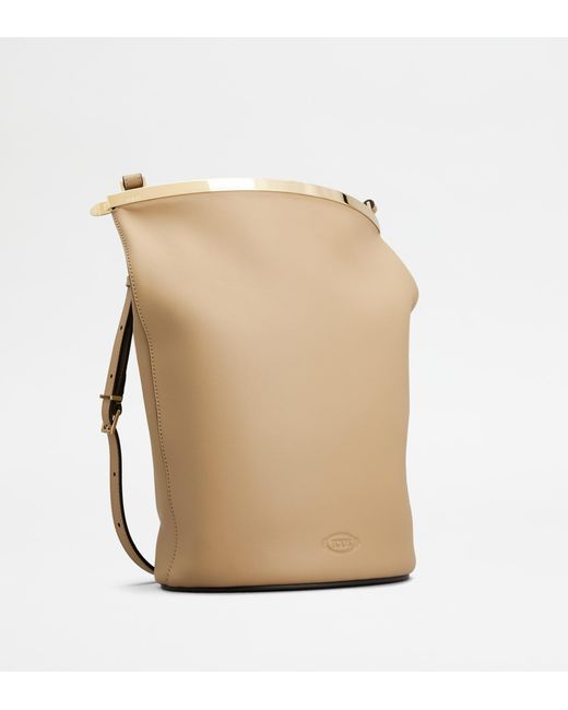 Bag Secchiello di Tod's in Natural