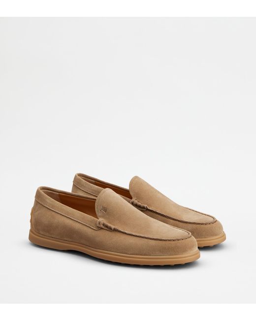 Tod's Natural Slipper Loafers for men