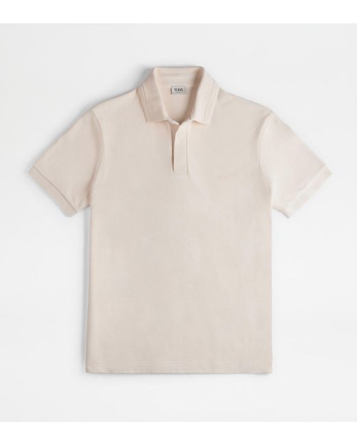 Tod's White Polo Shirt for men