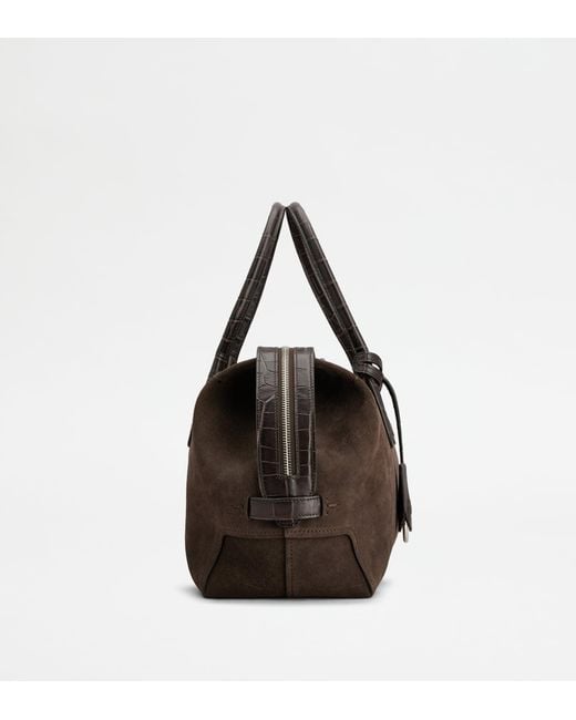 Tod's Brown Bowling Bag