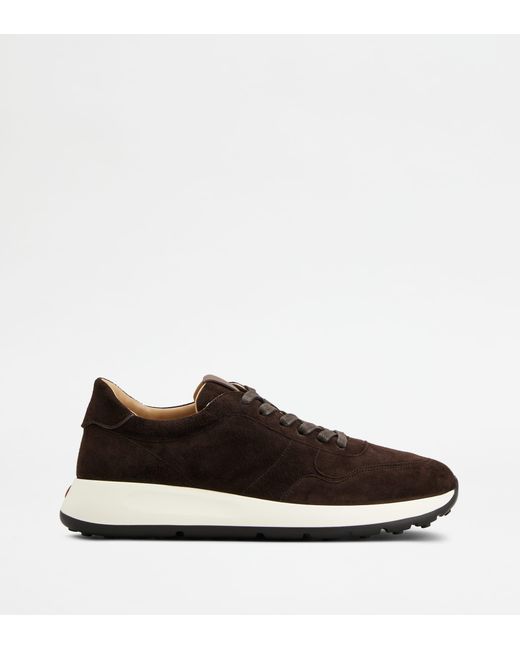 Tod's Brown Dot Sneakers for men