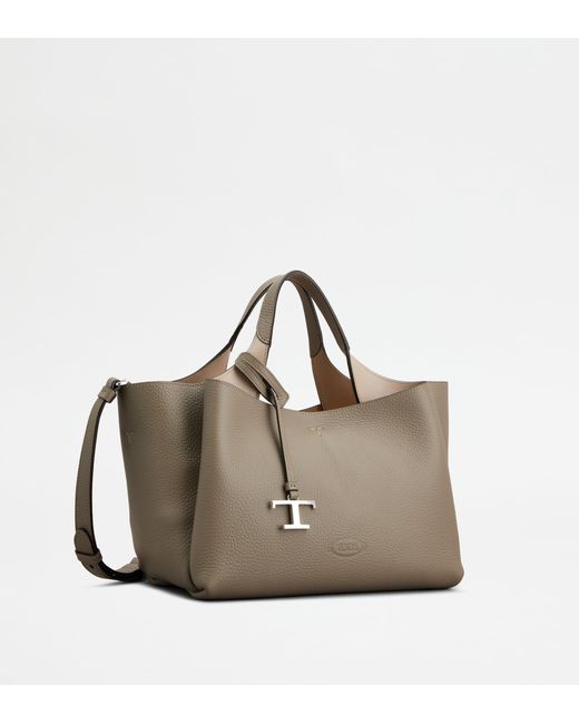 Sac en Cuir Mini Tod's en coloris White