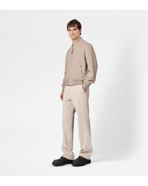 Tod's Natural Bomber Jacket for men