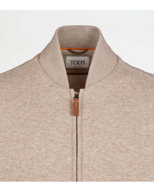 Tod's Natural Bomber Jacket for men