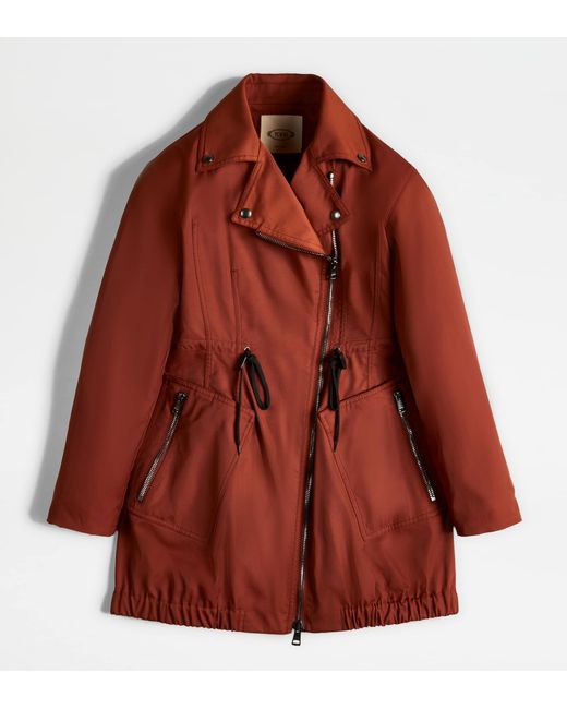 Parka di Tod's in Red