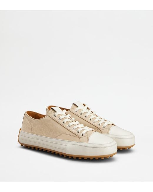 Tod's Natural Sneakers for men