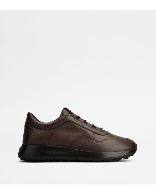Tod's Brown Dot Sneakers for men