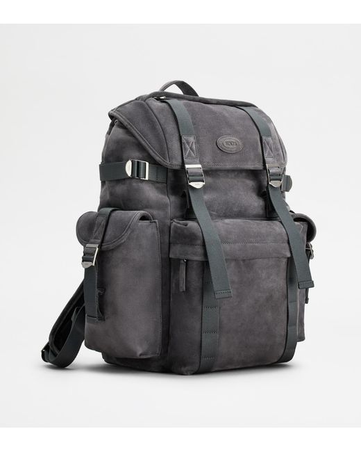 Tod's Gray Backpack for men