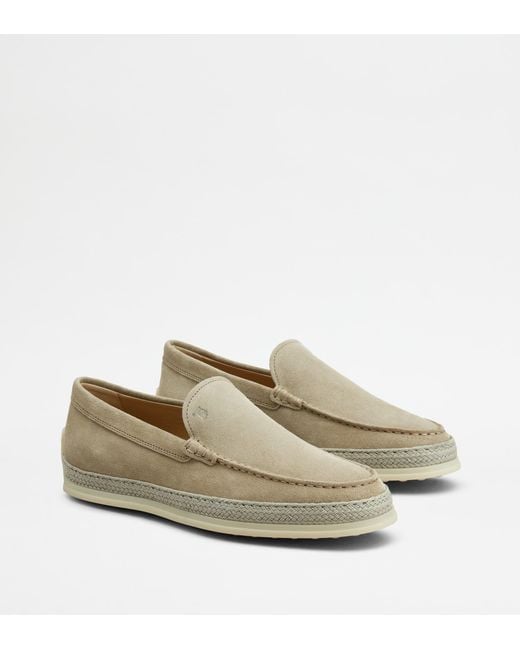 Tod's Natural Slip-Ons for men