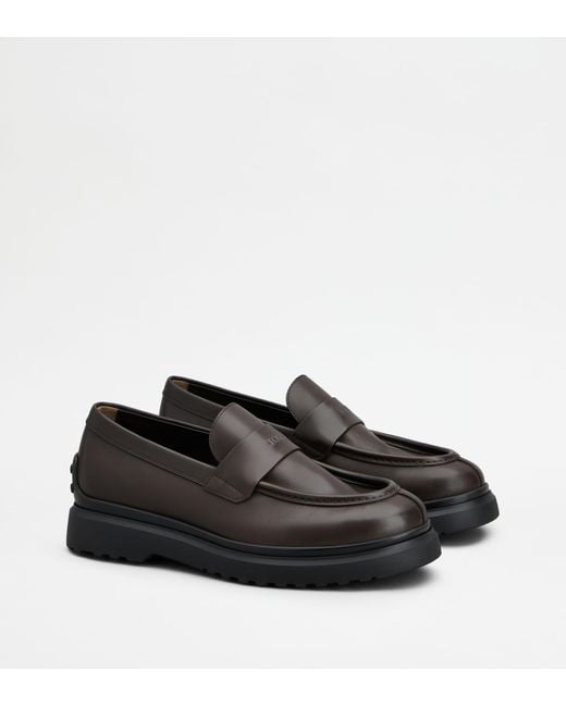 Tod's Black Loafers for men
