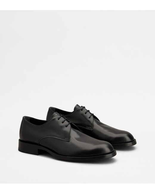 Stringata di Tod's in Black da Uomo