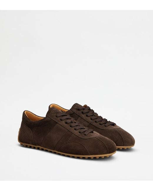 Tod's Brown Sock Sneakers for men