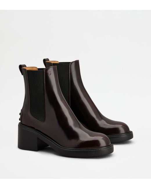 Tod's Black Ankle Boots