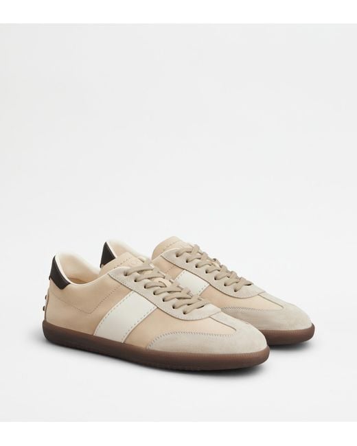 Tod's Natural Tabs Sneakers for men