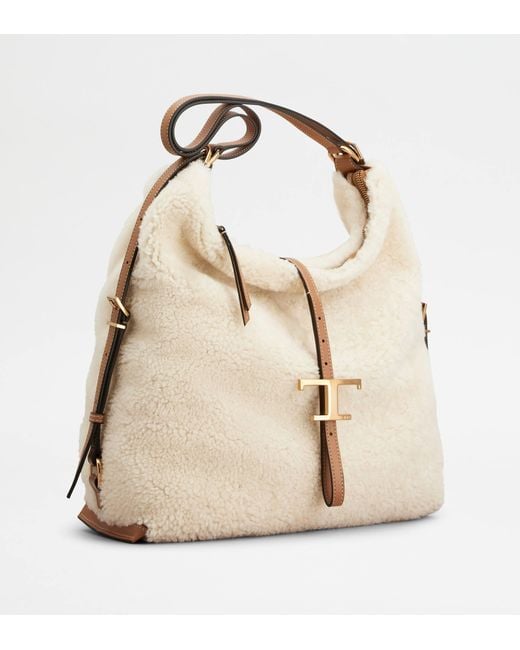 Tod's Natural T Timeless Shoulder Bag