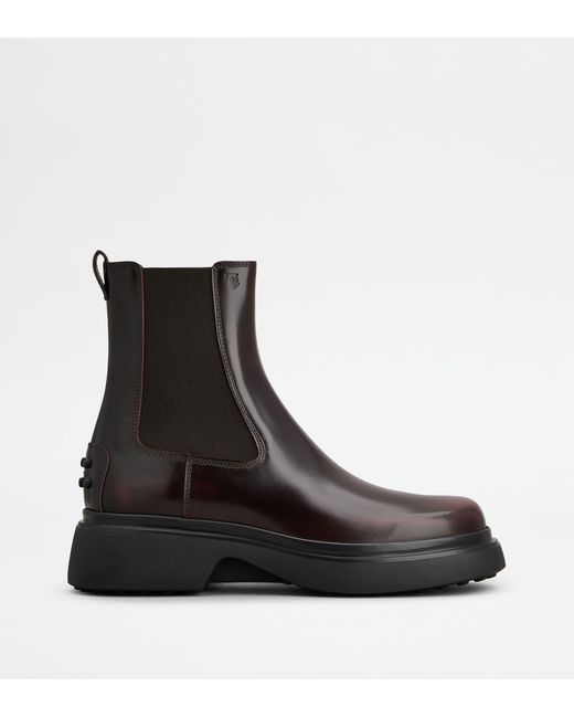 Tod's Black Chelsea Boots