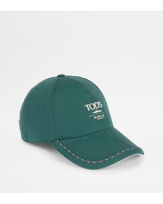 Tod's Green Baseball Cap for men