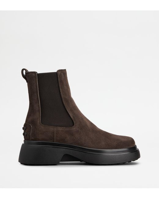 Tod's Black Chelsea Boots