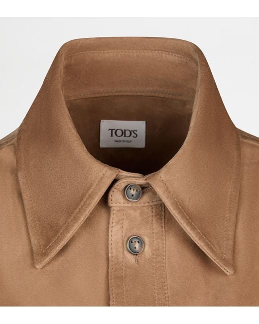 Tod's Brown Pashmy Shirt