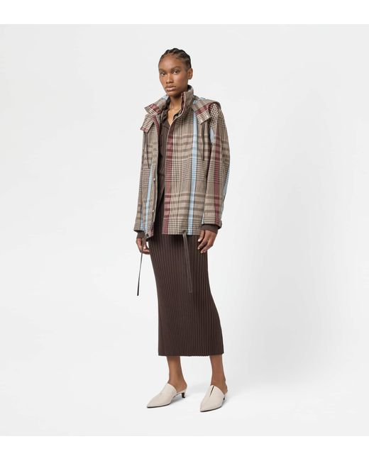 Tod's Gray Linen Blend Windbreaker, Light