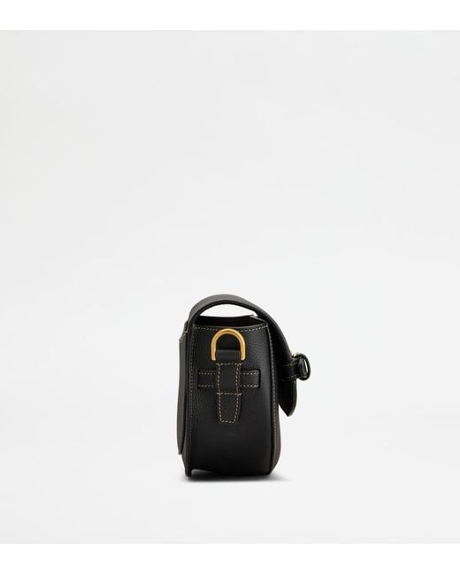 Tod's Black T Signature Crossbody Bag