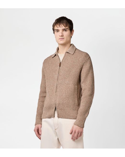 Tod's Natural Cardigan for men
