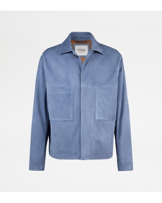 Tod's Blue Jacket for men