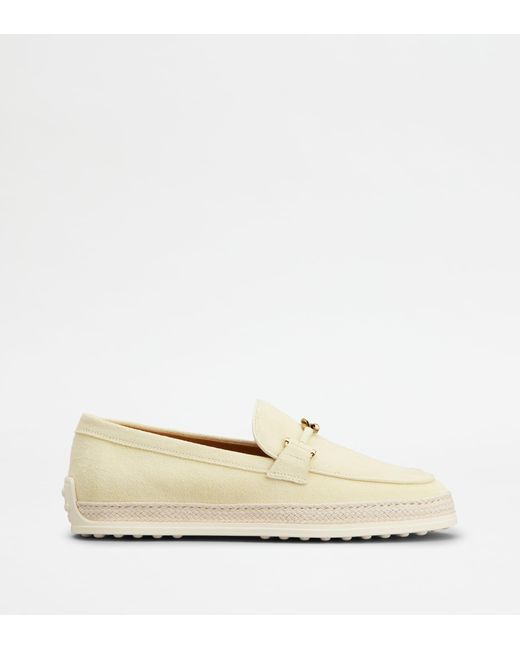 Tod's Natural Loafers