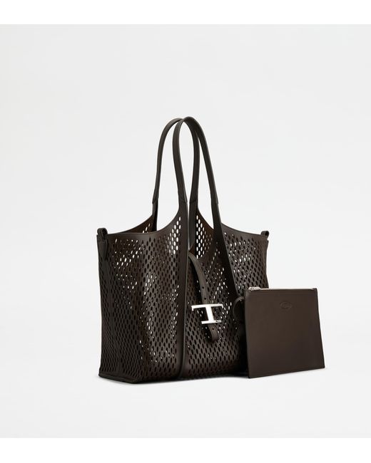 Borsa Shopping T Timeless di Tod's in Black