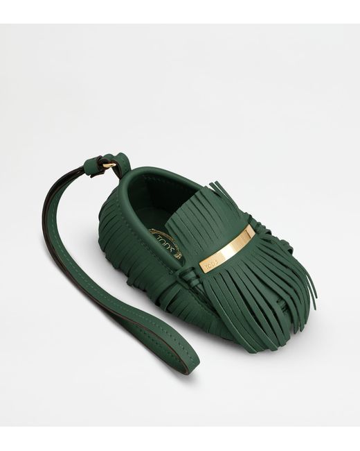 Tod's Green Gommino Driving Shoe Charm