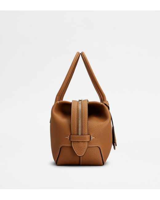 Tod's Brown Bowling Bag